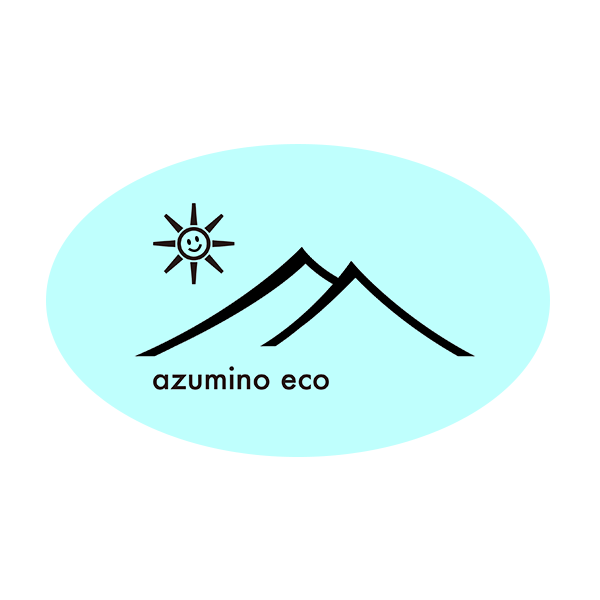常念岳太陽笑顔のロゴです。
